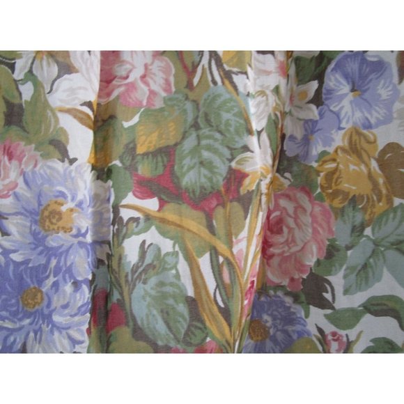 Ramsay of Dublin Floral Knife Pleat Skirt Lined Made in Ireland Large GUC - Picture 12 of 16